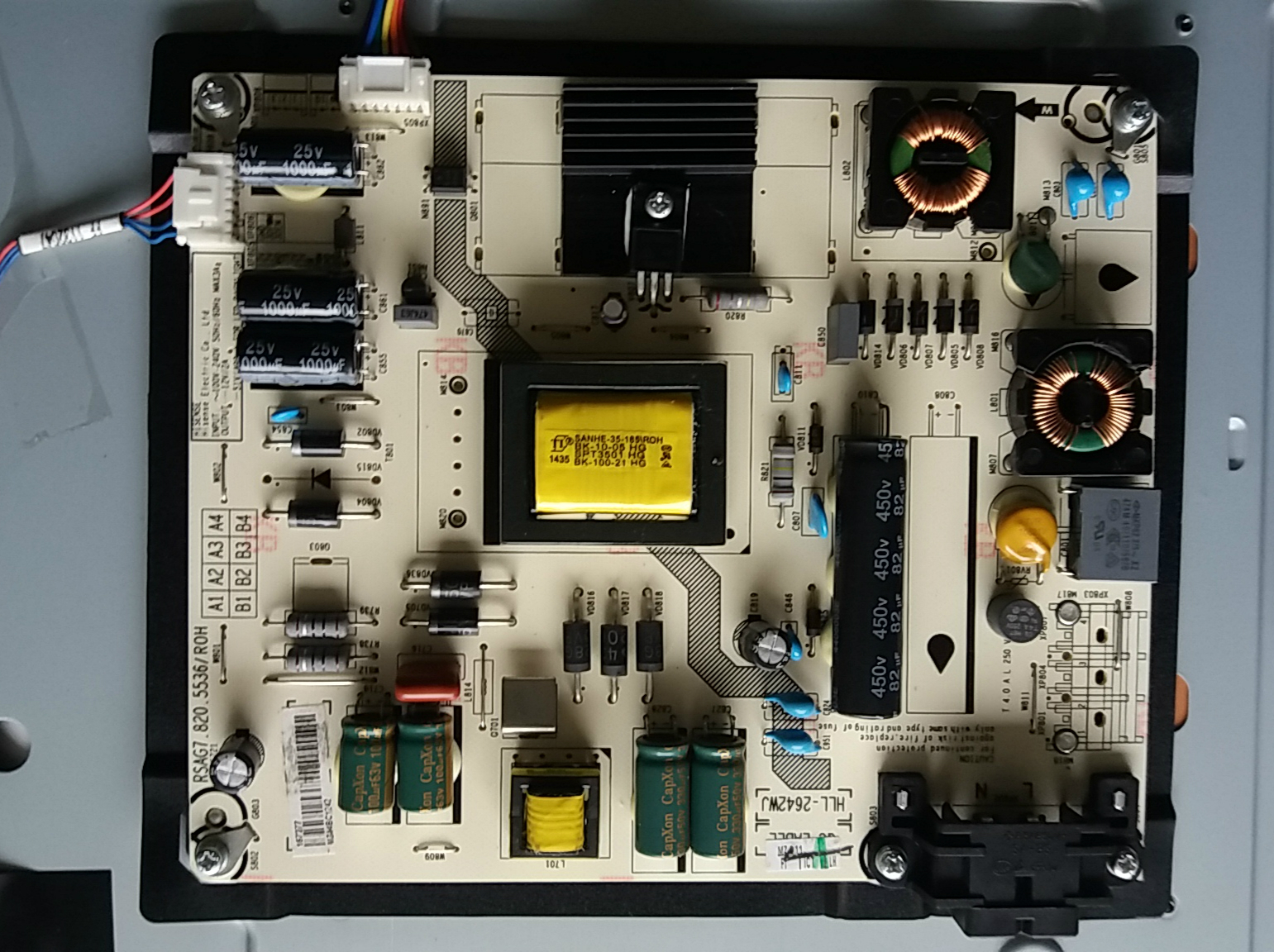 HISENSE 40H5 RSAG7.820.5536 ROH HLL-2642WN STROMVERSORGUNG